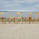 5 chaises de Thibault Desombre, 1990