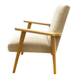 Scandinavian armchair in blond oak - Very good condition
