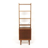 Scandinavian teak bookcase, Sweden, 1960