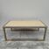 1970s designer travertine coffee table