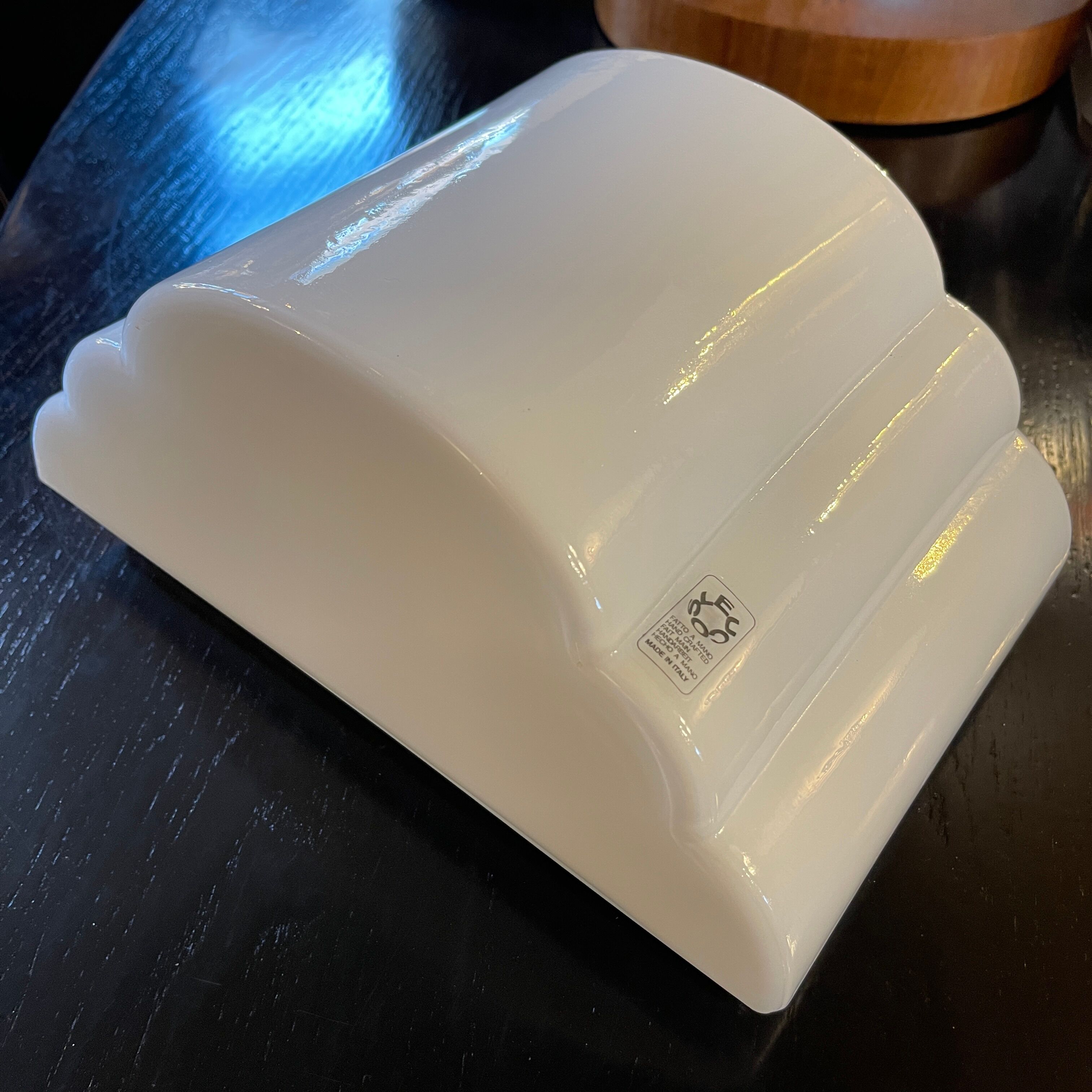 Leucos ceiling lamp "cloud" in opaline glass, ca 1980s