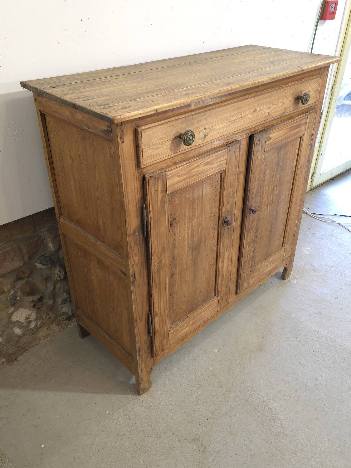 19th century pine sideboard
