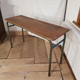 Table desk double school desk 1960