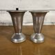 Paire de vase en alu