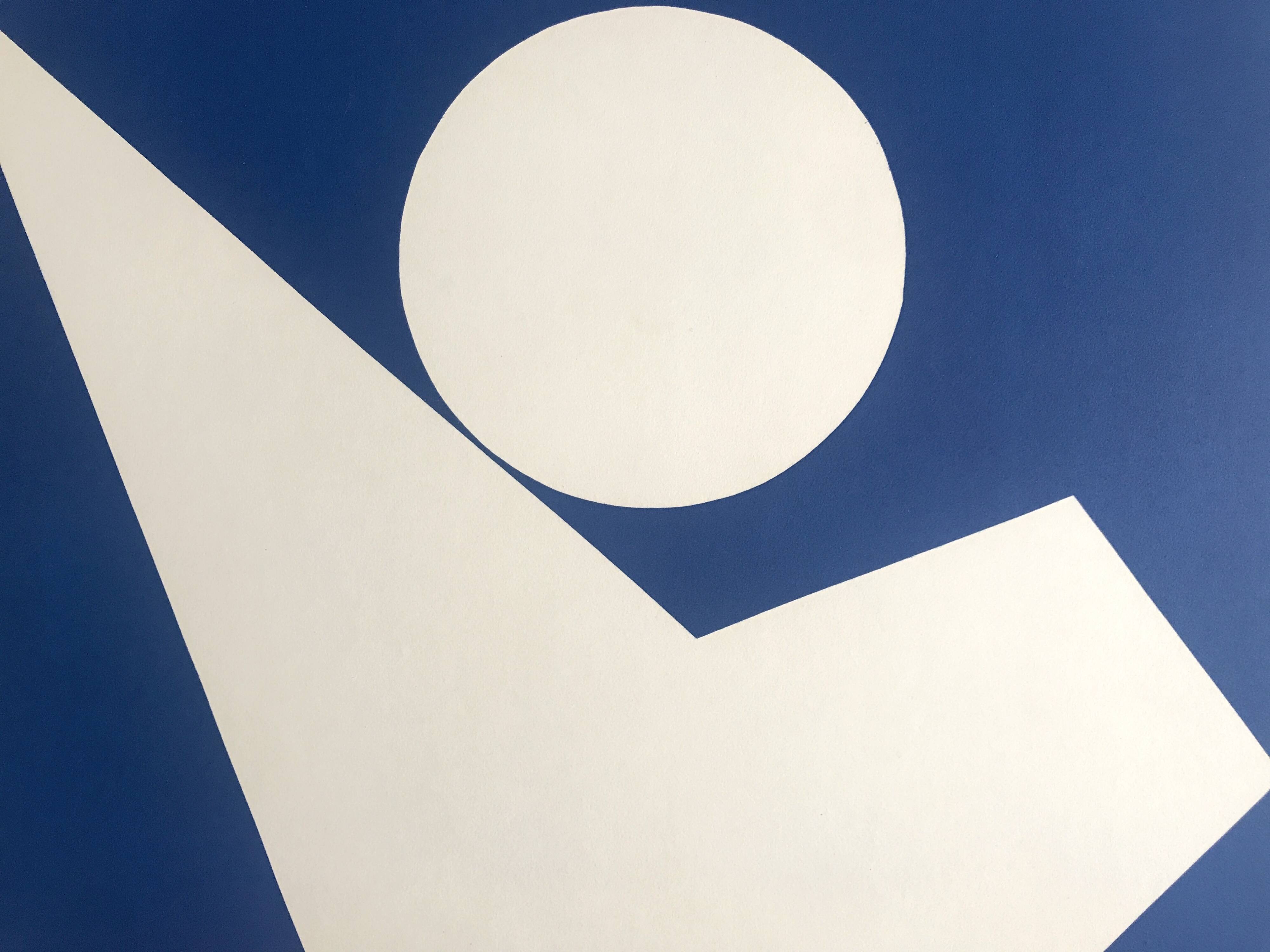 Émile GILIOLI, Untitled, c. 1973. Original lithograph signed in pencil