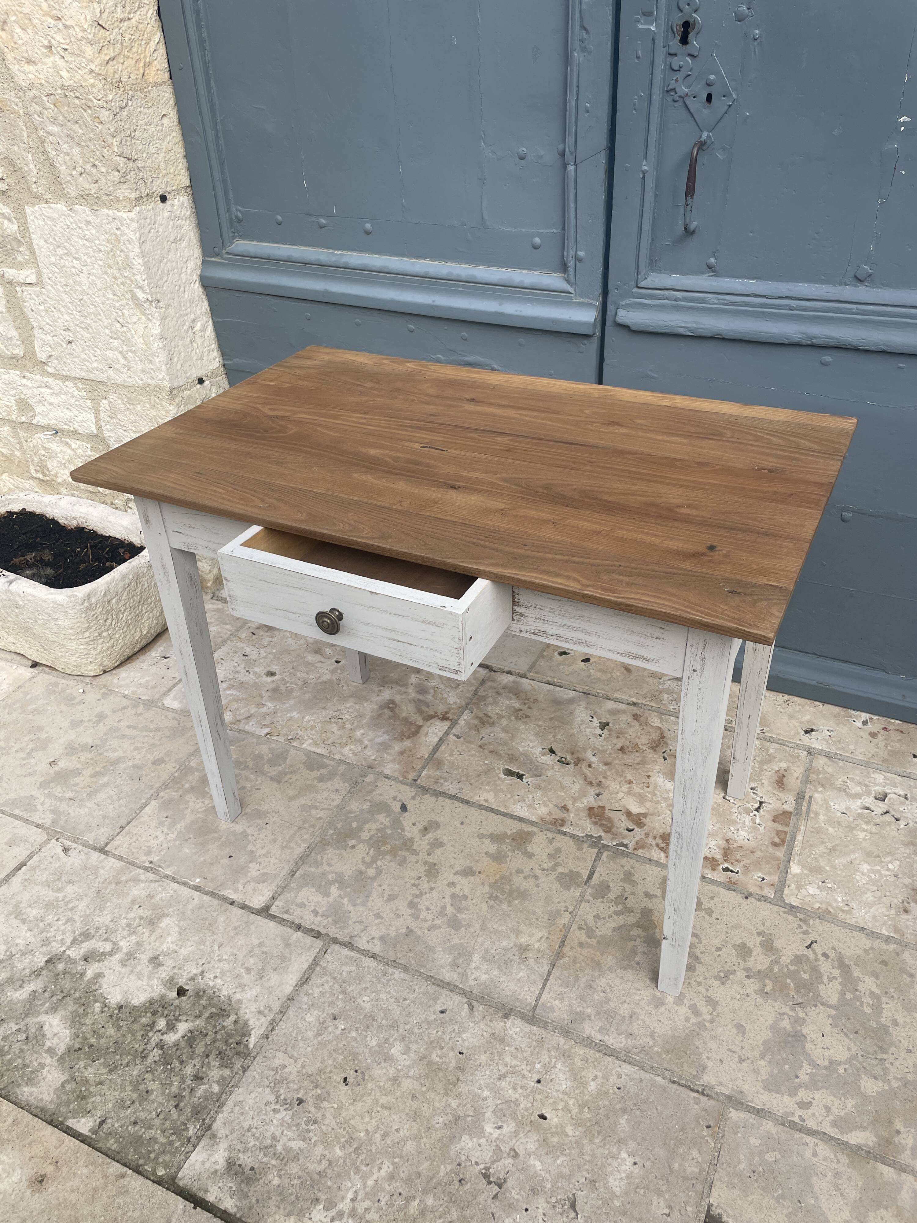Patinated desk