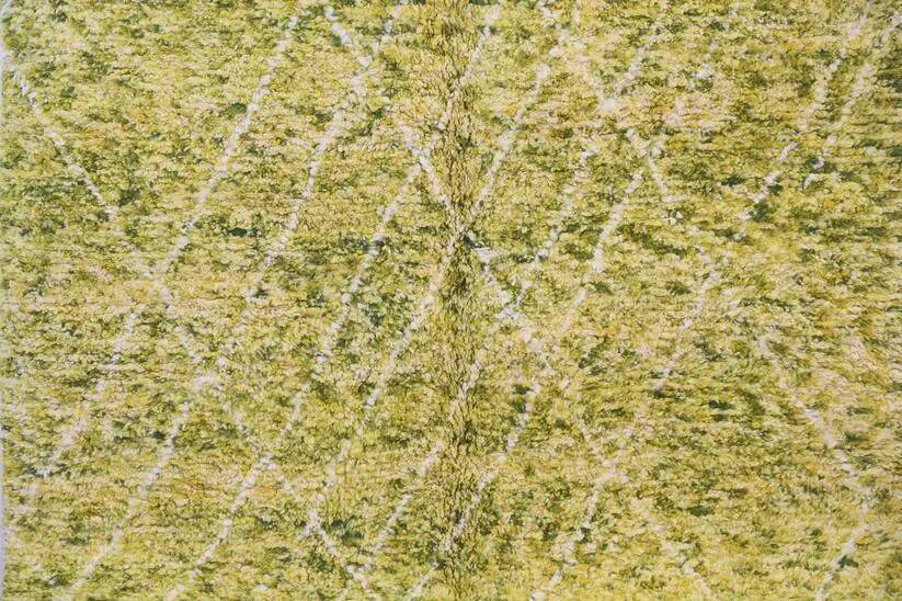 Berber rug natural wool Morocco 2.5 x 1.5 m