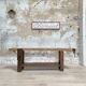 Carpenter's workbench in solid wood