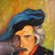 Oil portrait on canvas