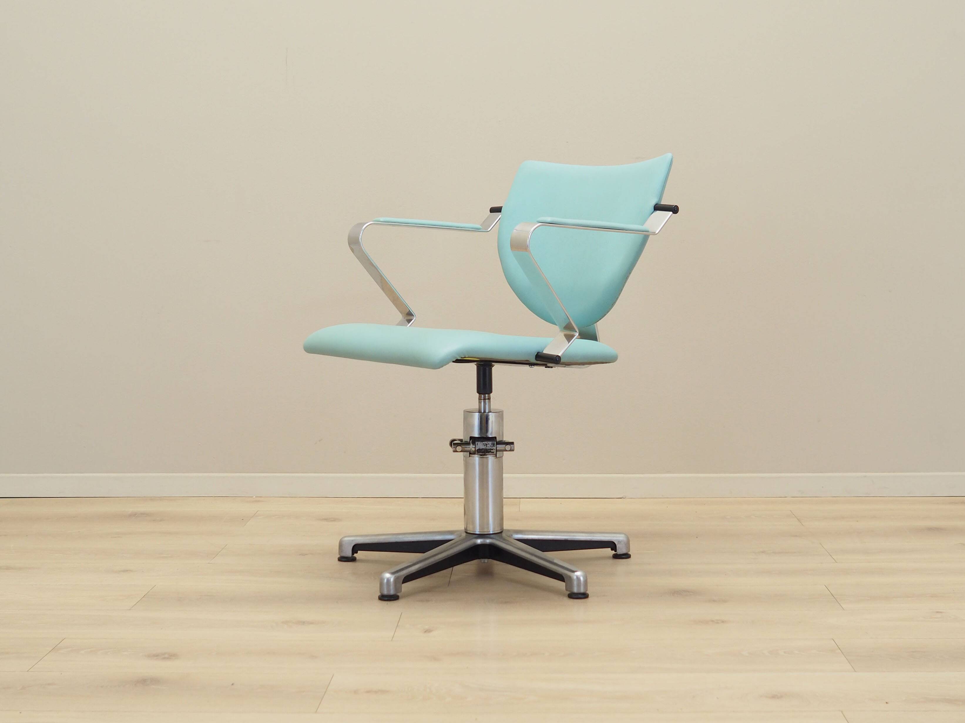 Hairdressing chair, Danish design, 1980s, production: Denmark
