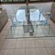 Table Axel Roche Bobois + 4 chaises Ava