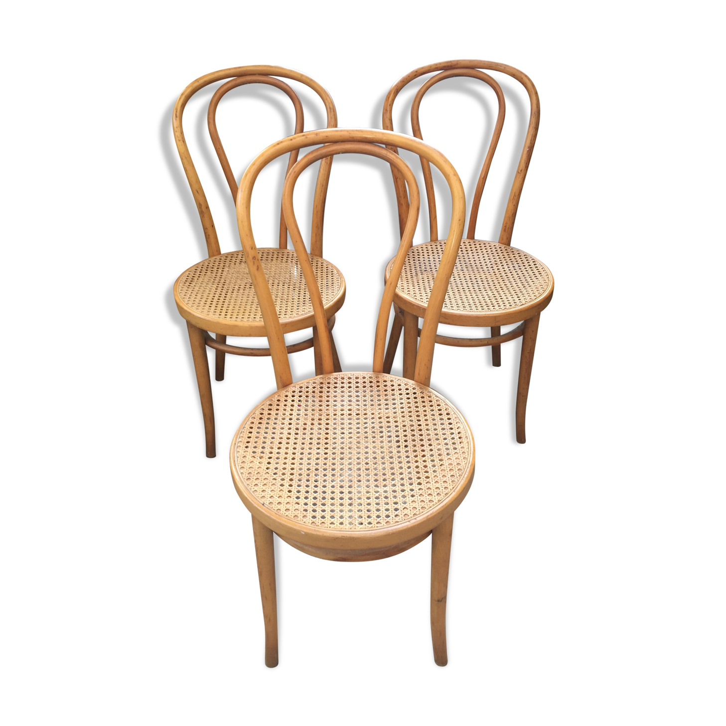 Ensemble de 3 chaises bistrot