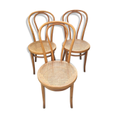 Ensemble de 3 chaises bistrot