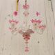 Murano glass chandelier romantic Casanova style