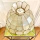 Suspension flower mother-of-pearl brass