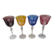 Nachtmann Brunswick colored crystal glasses