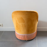 Apricot toad armchair