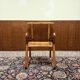 Ralph Lauren Style Leather Chair with Buckle - Jacques Adnet