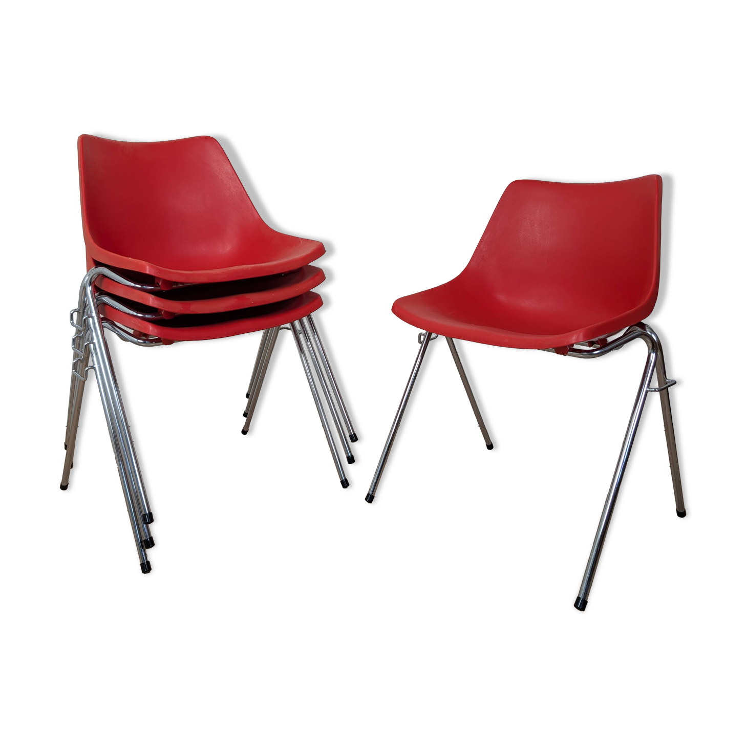 Lafargue L202 stackable chairs