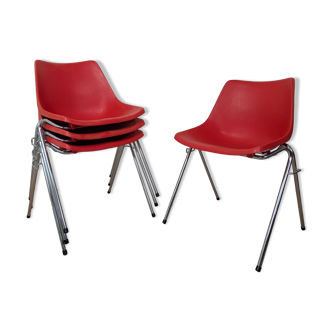 Lafargue L202 stackable chairs