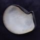 Caviar Dish Genuine Mother of Pearl Shell Knife & Teak Wood