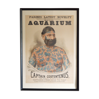 Affiche publicitaire "Captain Costentenus"