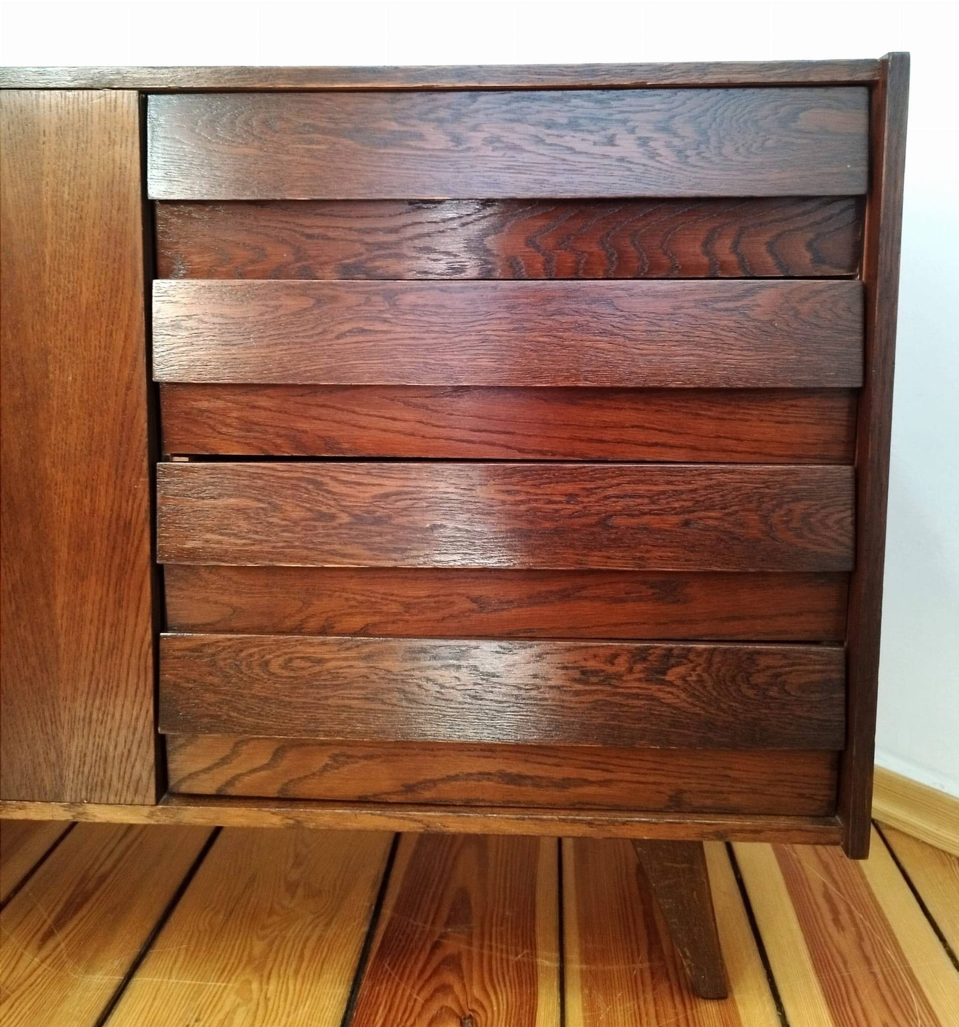 Czechoslovakian Sideboard by J. Jiroutek for Interier Praha, 1960s