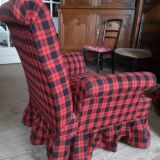 Paire de fauteuil Napoléon III