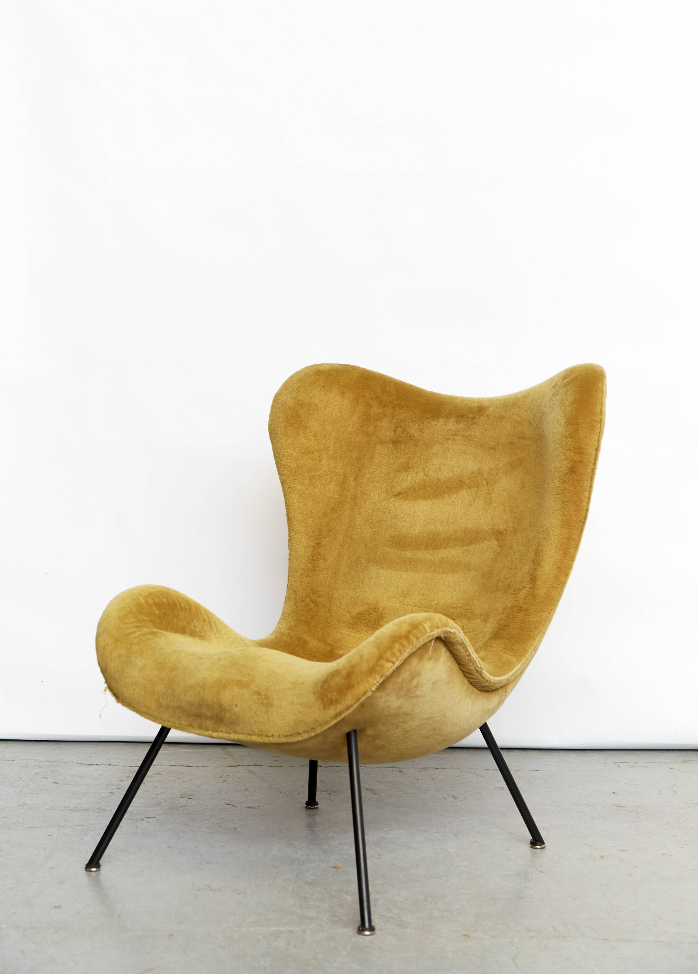 Chaise Madame Vintage de Fritz Neth pour Correcta,