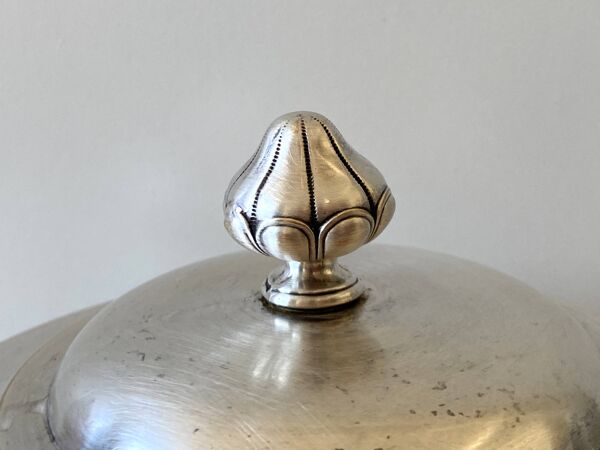 Soupière, légumier style Louis XVI époque 1900, Maitre Orfèvre Morin Georges