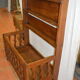 Égouttoir/porte assiettes/étagère en chêne
