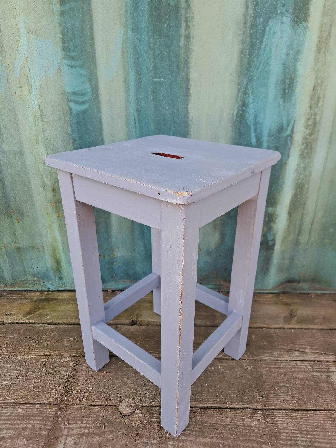 Wooden stool