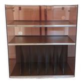 Meuble hifi stéréo en plexiglas