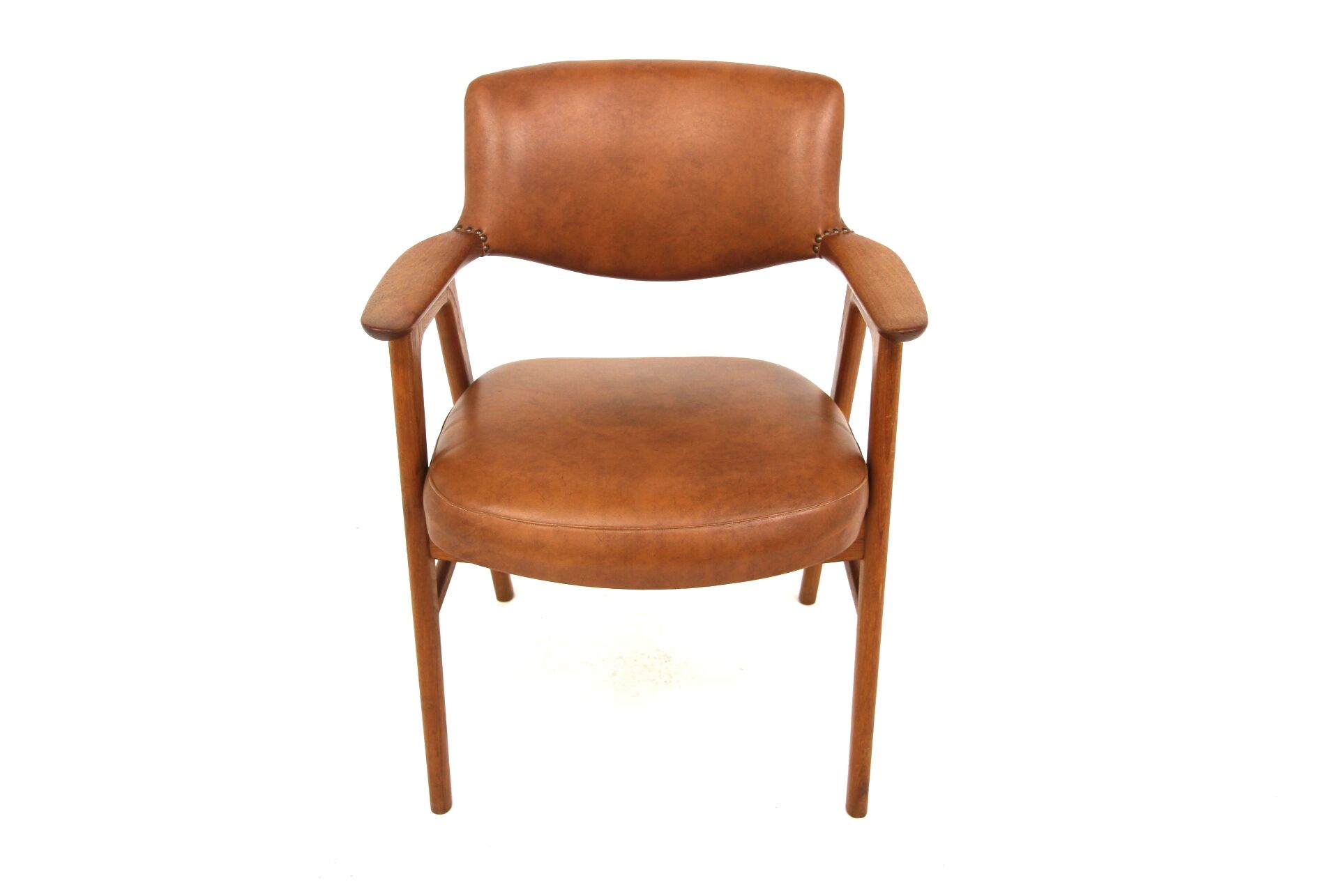 Scandinavian teak armchair Erik Kirkegaard Sweden 1960