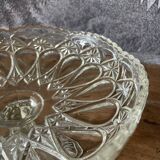 Compotier en verre moulé