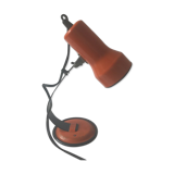 Lampe orange  1970 vintage