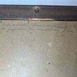 Oil on panel, landscape, Louis XVI style frame, early 20th century