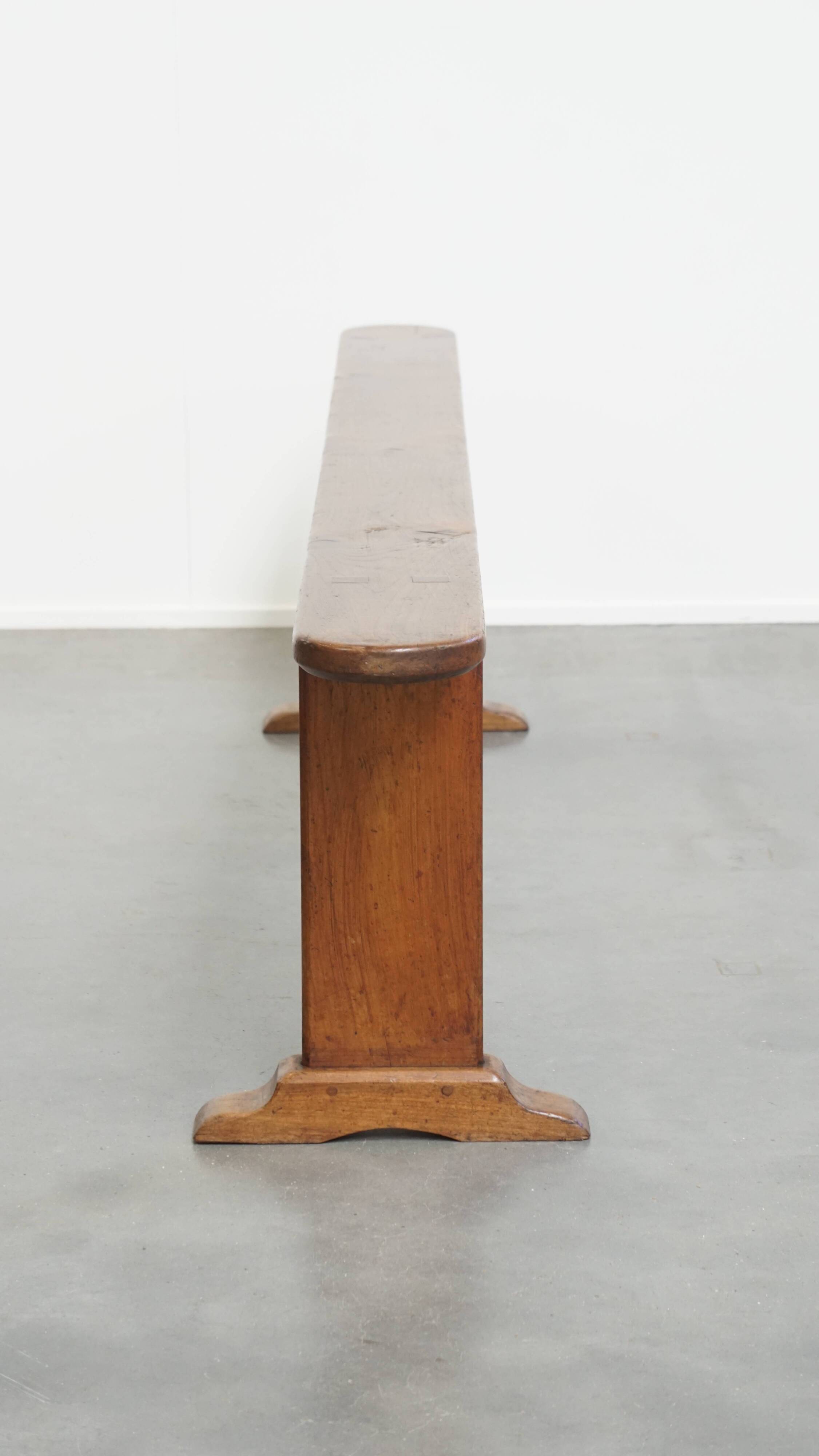 Antique French hall bench/dining bench