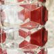 Ruby-colored glass vase by JG Durand and produced by Luminarc circa 1970