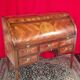 Napoleon III inlaid cylinder desk