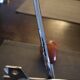 Coat rack/wall hook chrome and wood - 1960s/1970s