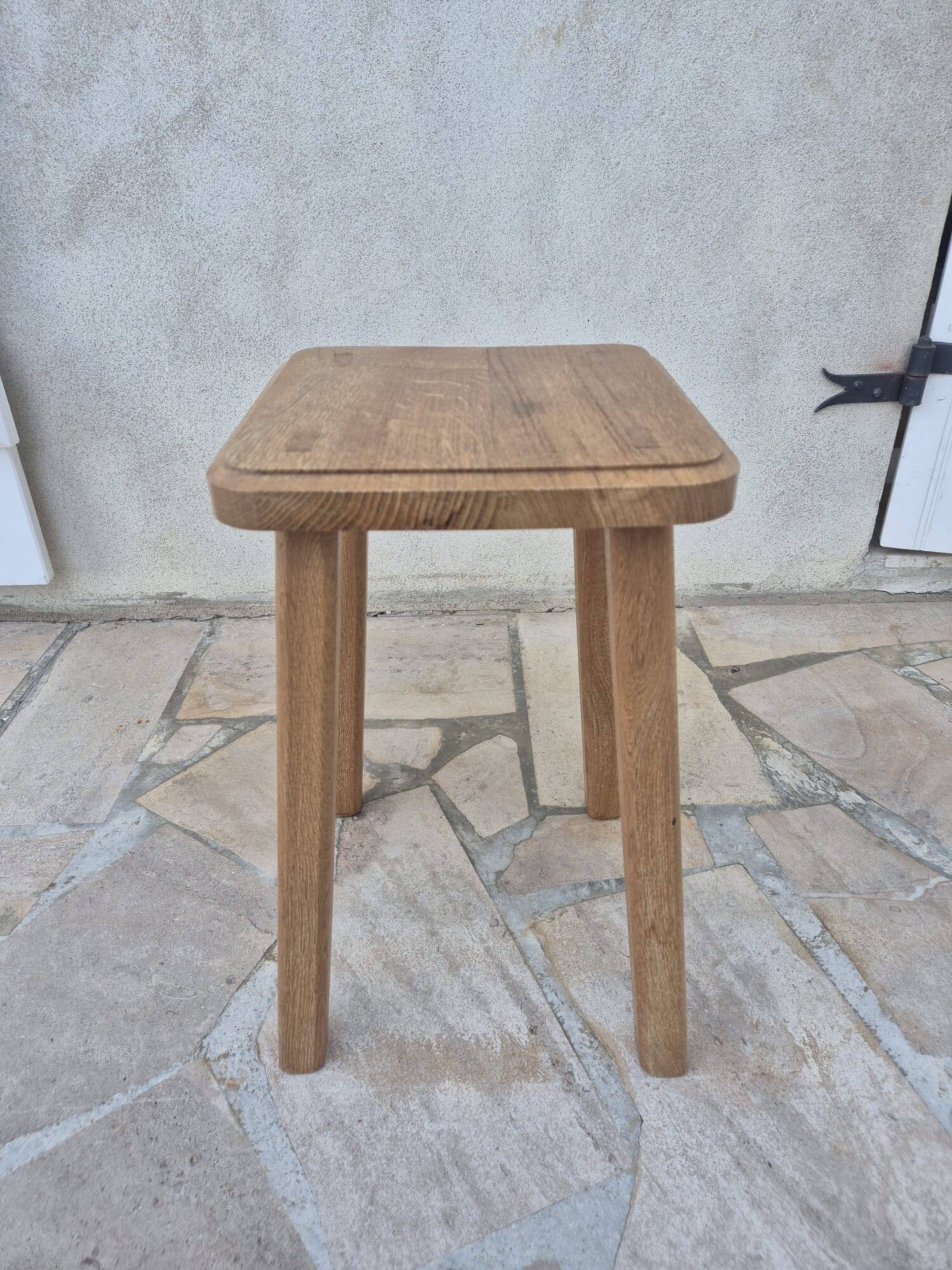 Antique solid wood stool