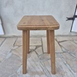Antique solid wood stool