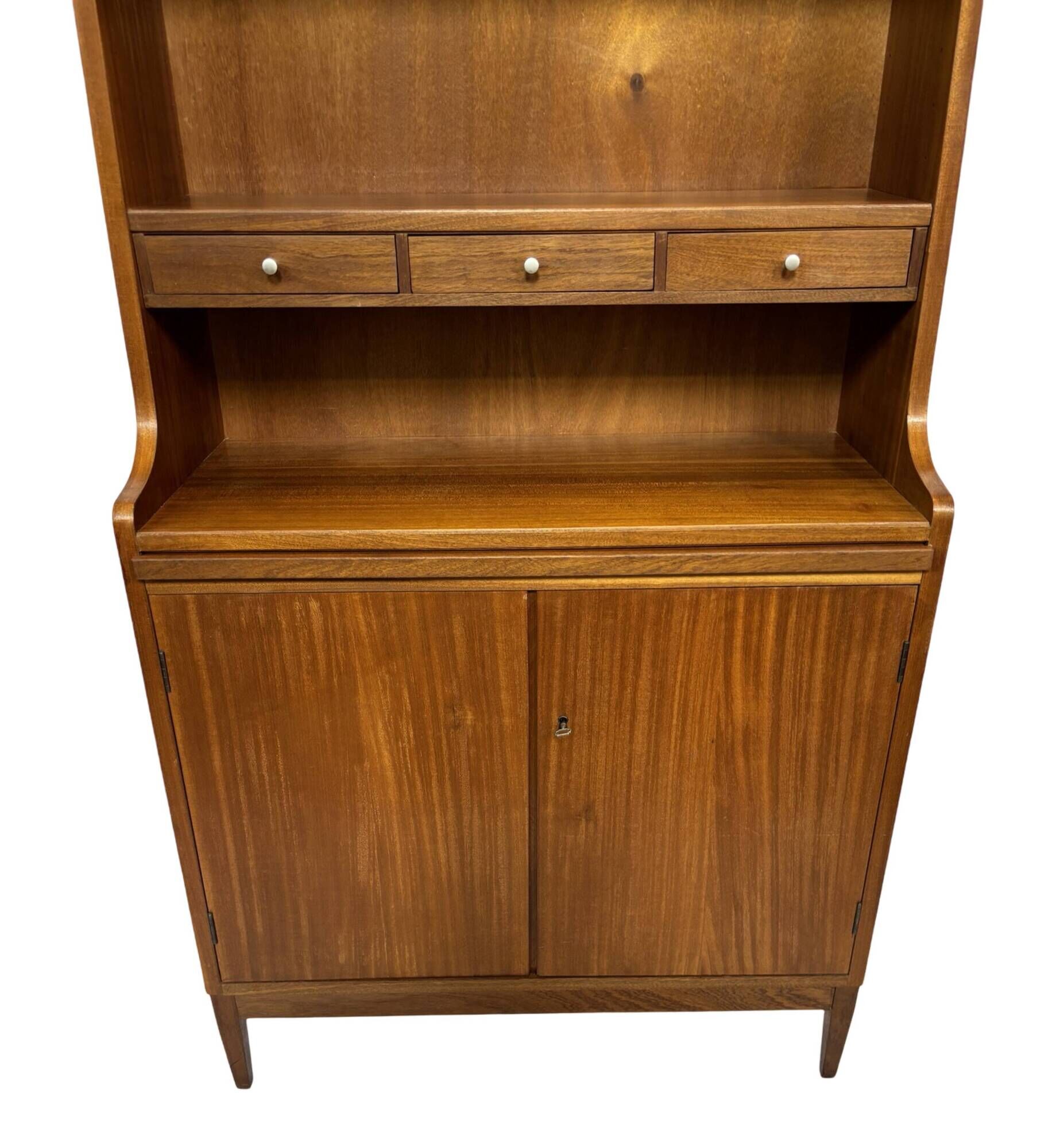 Vintage Wall Cabinet Cupboard Workplace Swedish Design 1960s