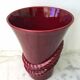 Purple ceramic vase 1960