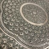 Copper oriental tray