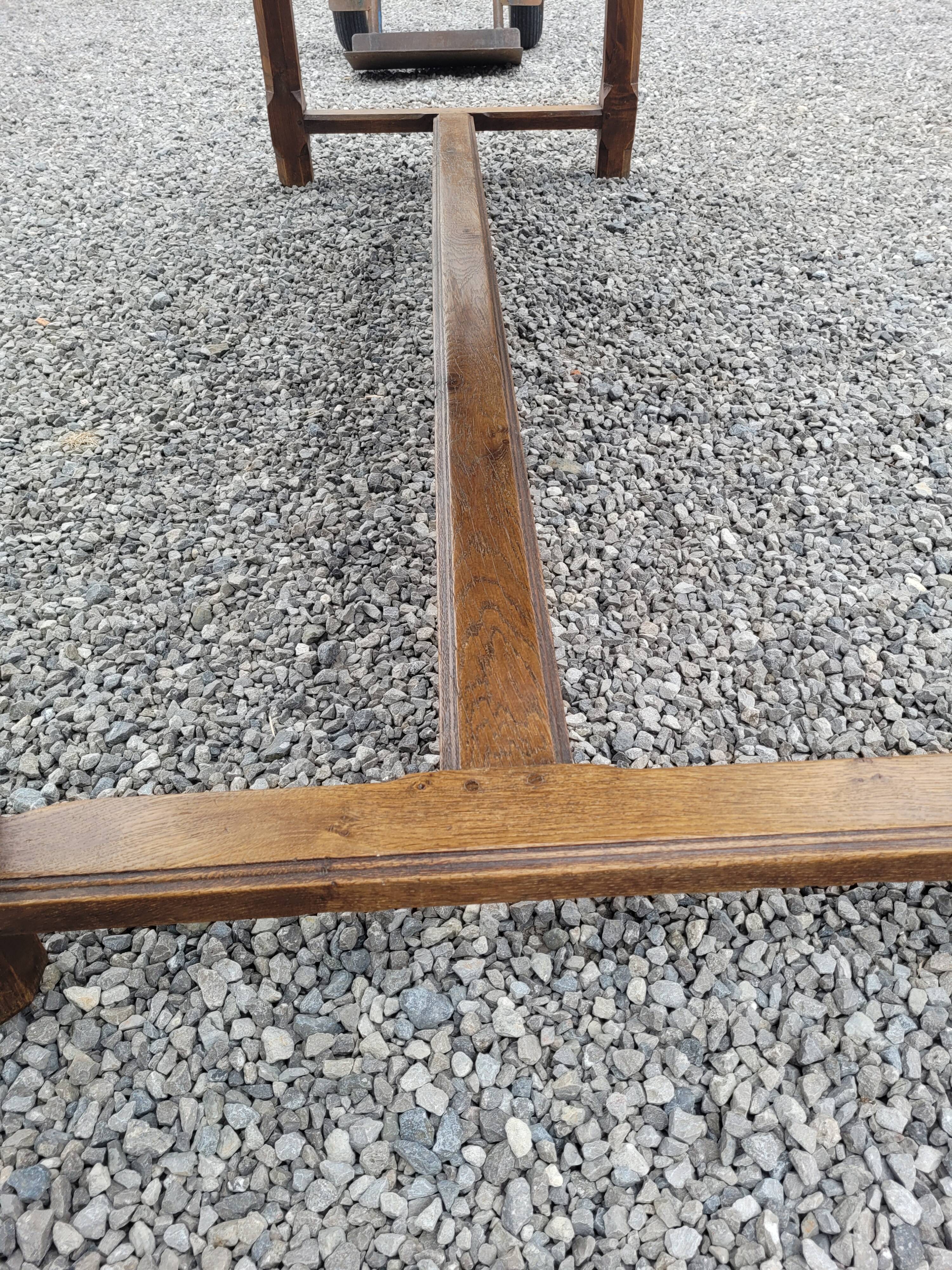 Old farmhouse table in solid oak 200×80cms
