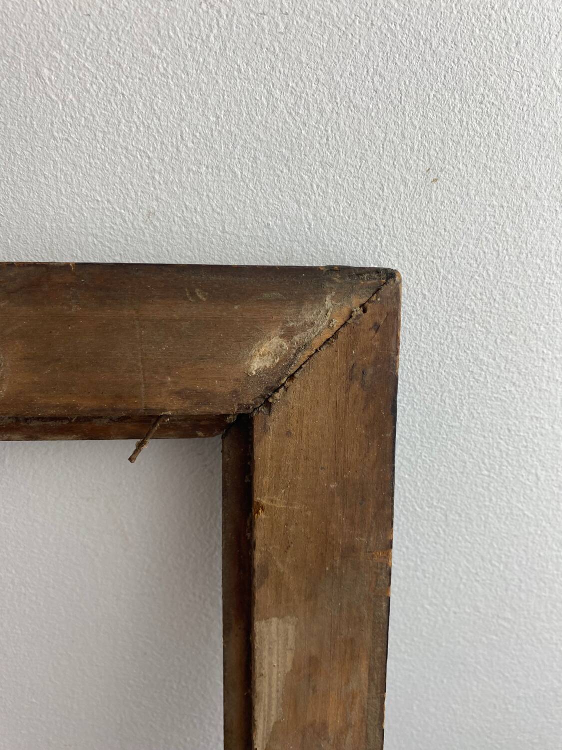 Old carved wooden frame