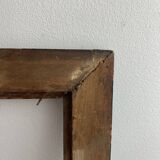 Old carved wooden frame