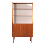 Scandinavian teak bookcase, 1960
